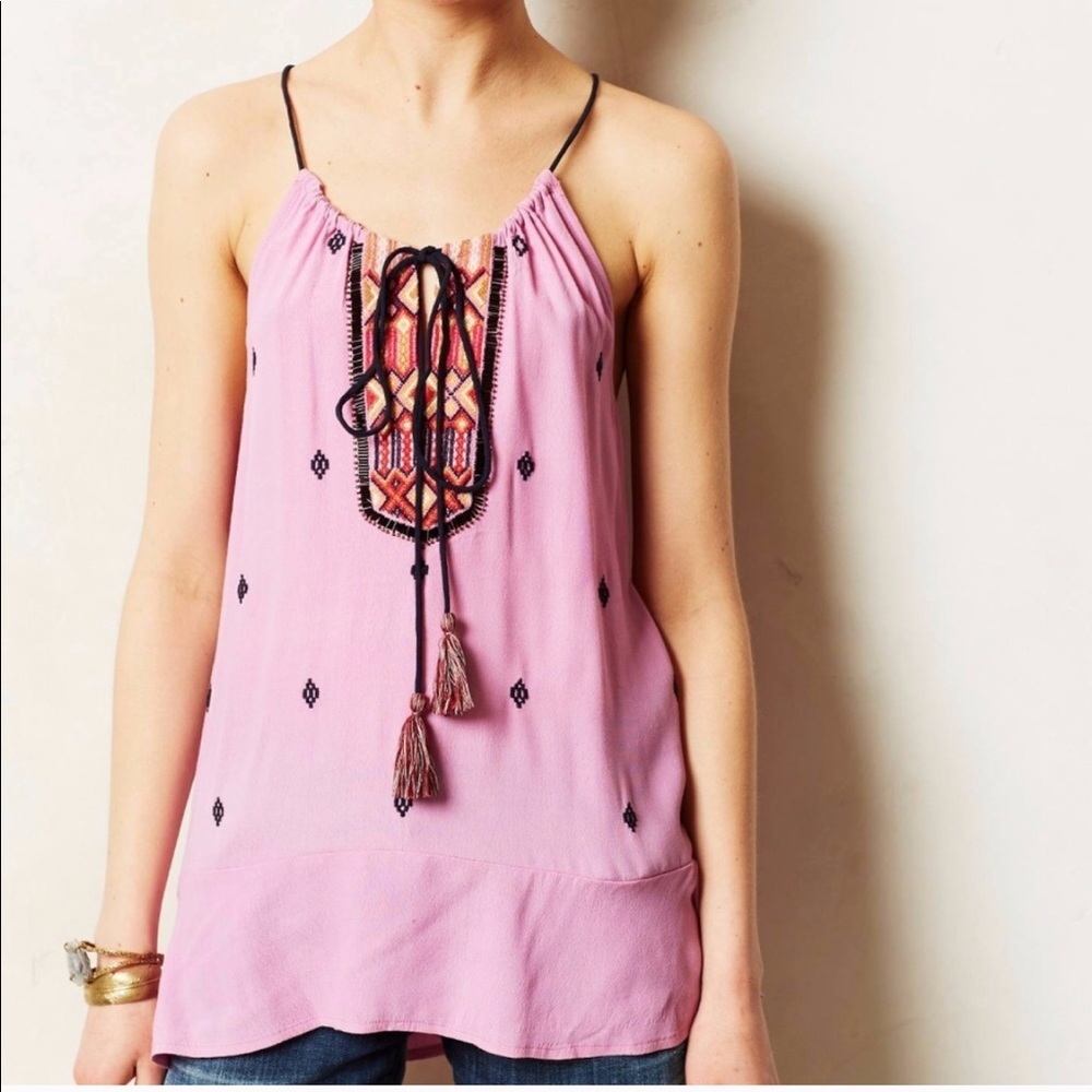 • Vanessa Virginia • Anayet Embroidered Top XS